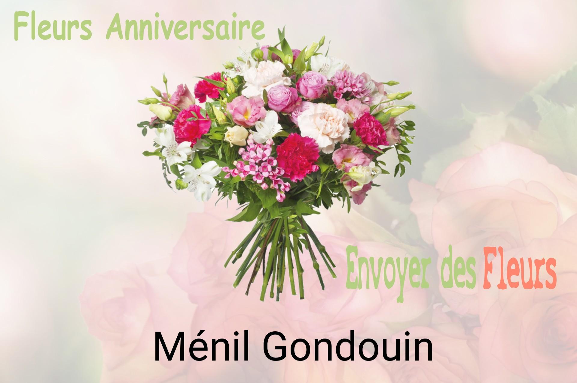 Bouquet de fleurs d’anniversaire livré à Ménil-Gondouin