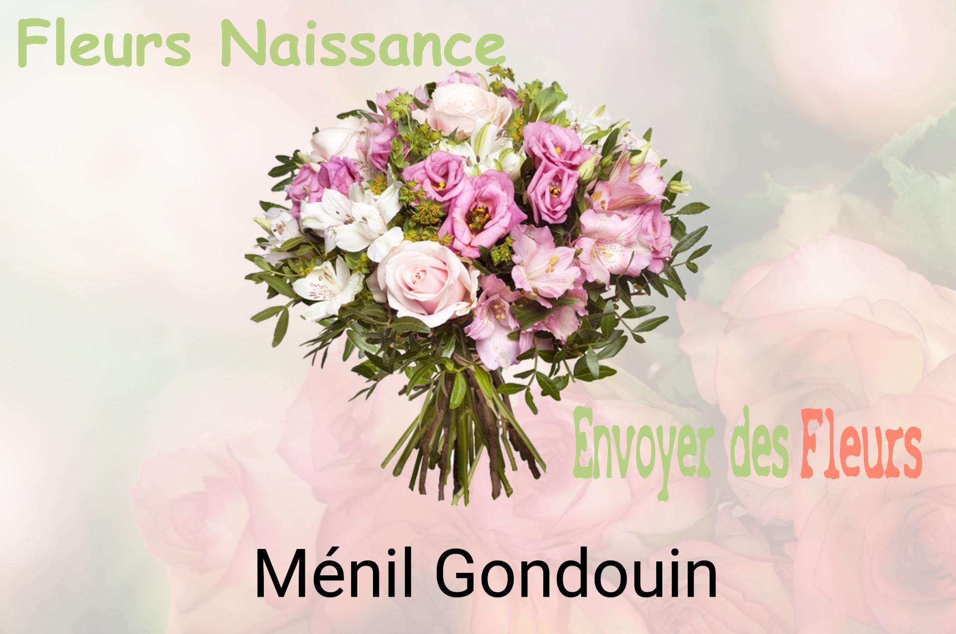 Bouquet de fleurs de naissance livré à Ménil-Gondouin