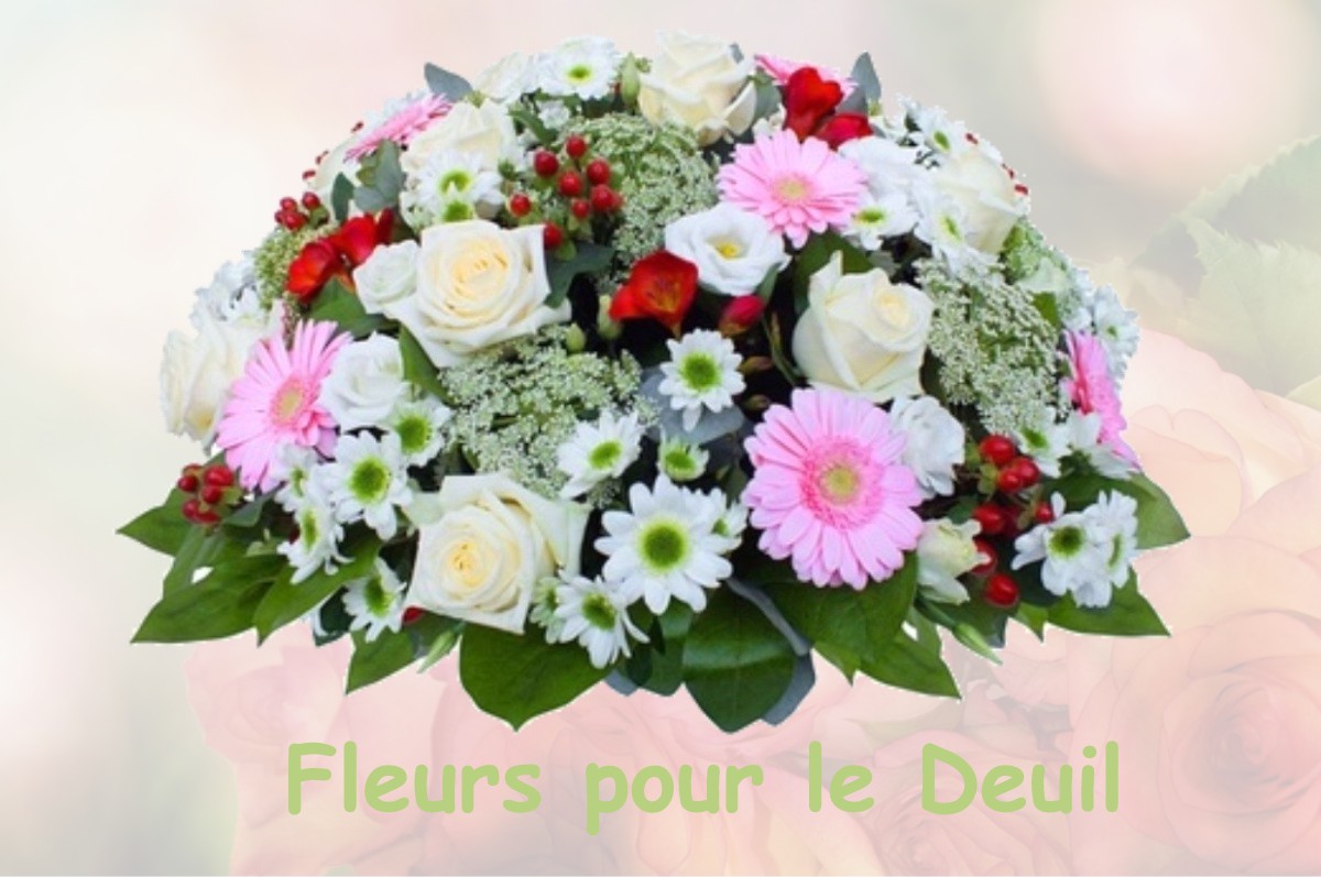 fleurs deuil MENIL-GONDOUIN